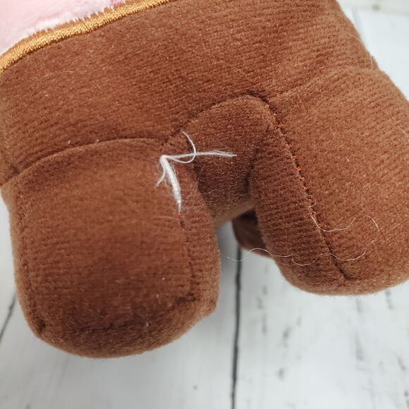 Minecraft Muddy Pig Plush Brown Stuffed Doll Mojang Jinx Toys Happy Explorer - Picture 8 of 9